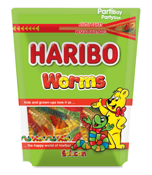 Worms 200 G x 9 Adet