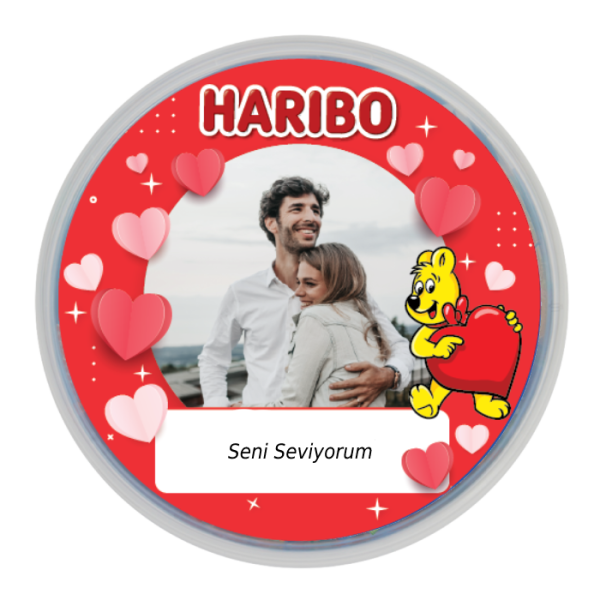 Kalp Temalı Haribo Minis